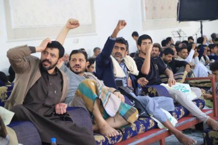 ليمن:مديرية الثورة بأمانة العاصمة صنعاء تنظم فعاليةحاشدة بمناسبة الذكرى السنوية للصرخة